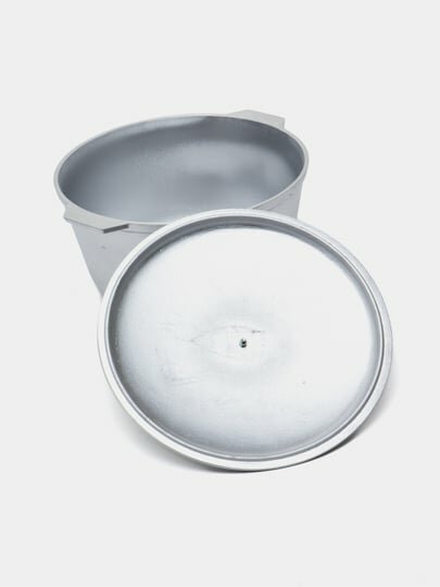 Алюминиевый казан 8 л, удобный и прочный для кухни Бренд LAVA — фото 1