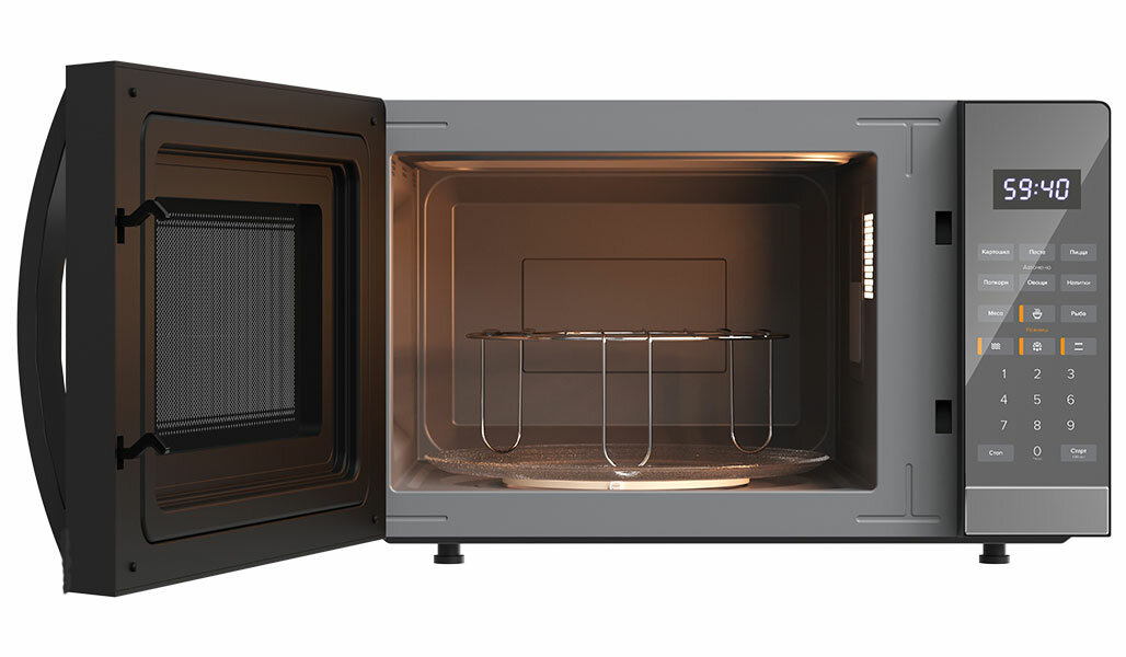 Обзор: Мини-печь Pioneer MO5015G black