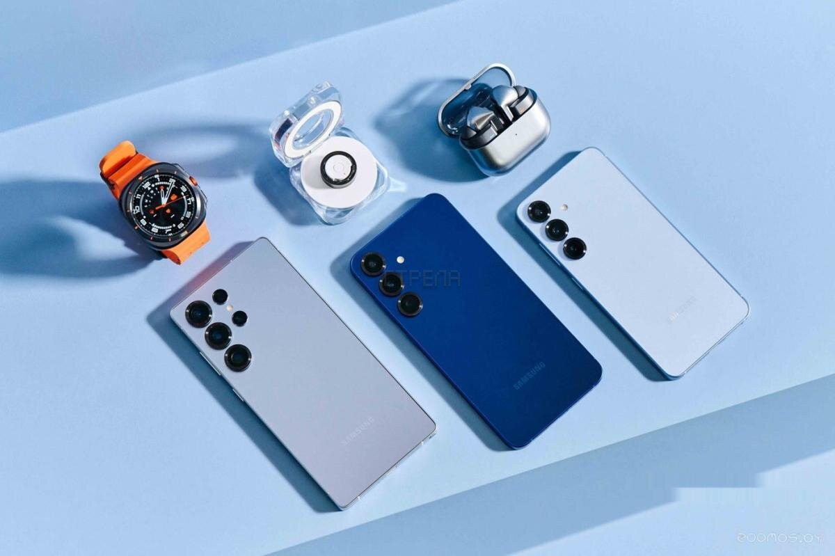 Смартфон Samsung Galaxy S25 Plus 5G 12/256 ГБ, синий, super amoled+