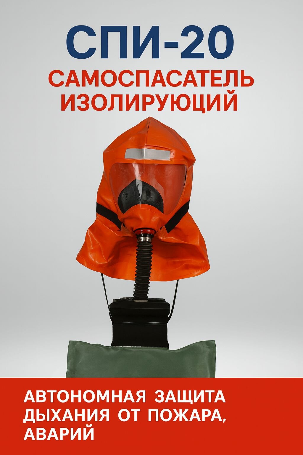 Самоспасатель пожарный изолирующий СПИ-20