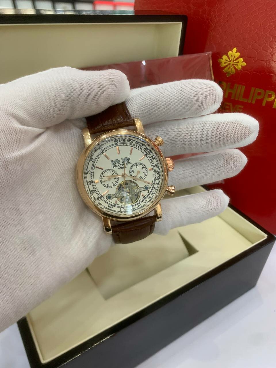 Наручные часы Patek Philippe, черный