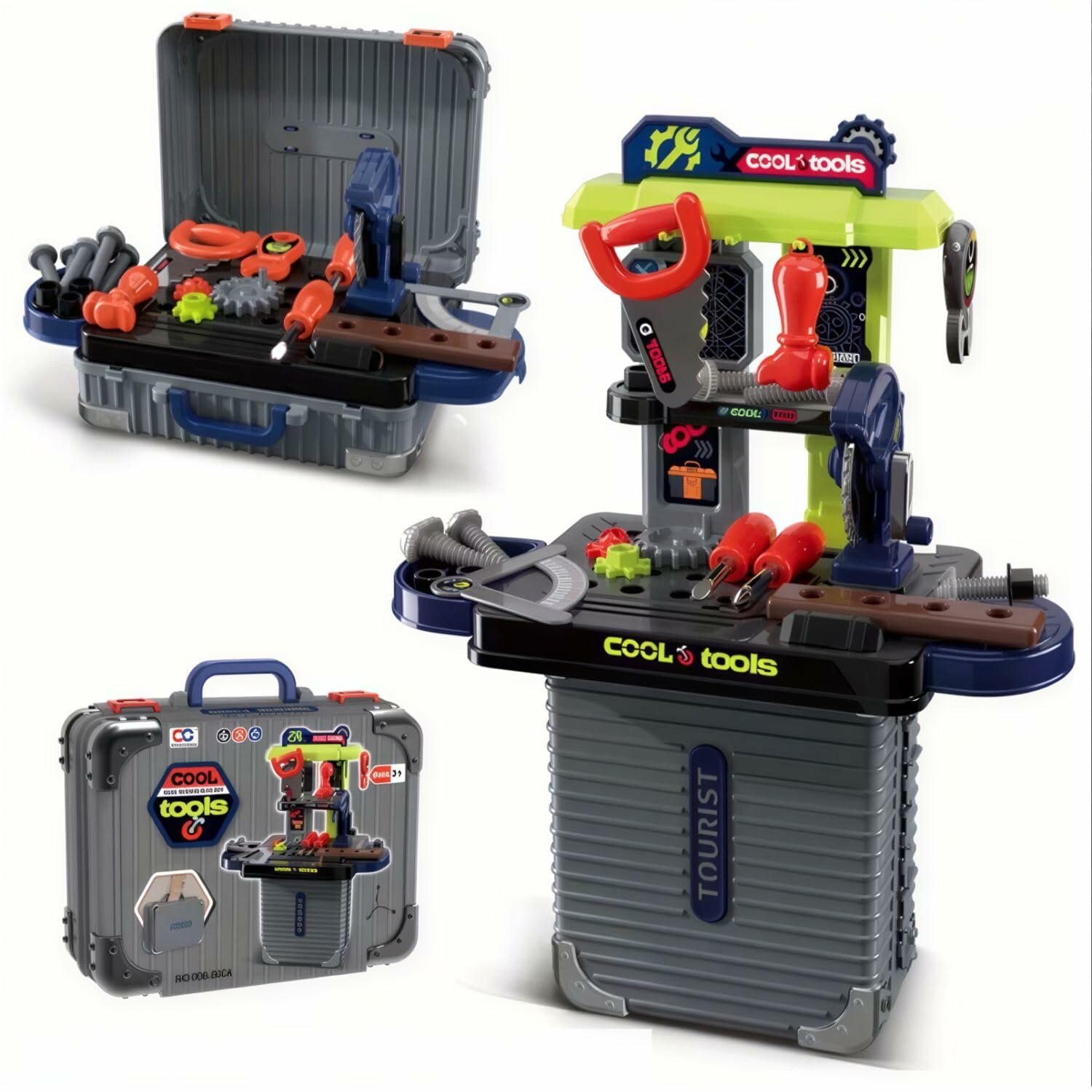 Набор чемоданов. набор для рукоделия для детей