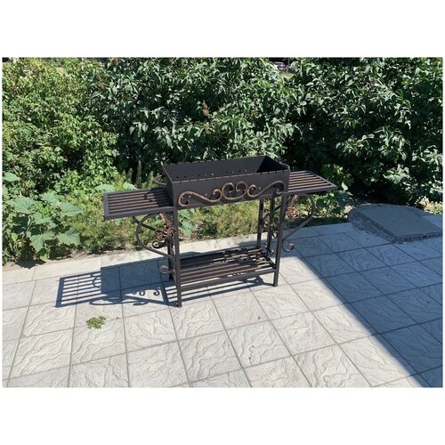 Мангал № 0115/4 с полками