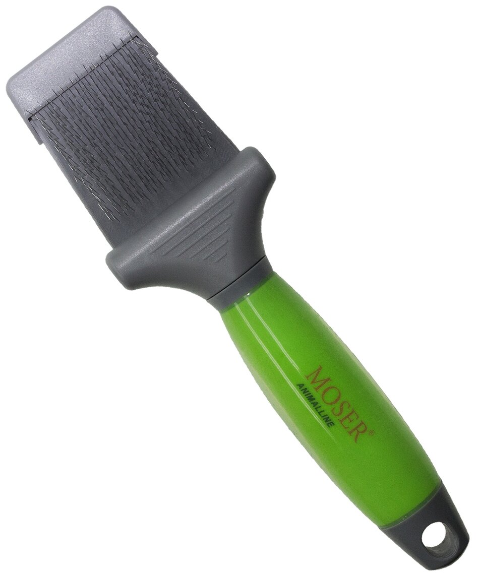 Щетка-пуходерка MOSER 2999-7085, серый/зеленый