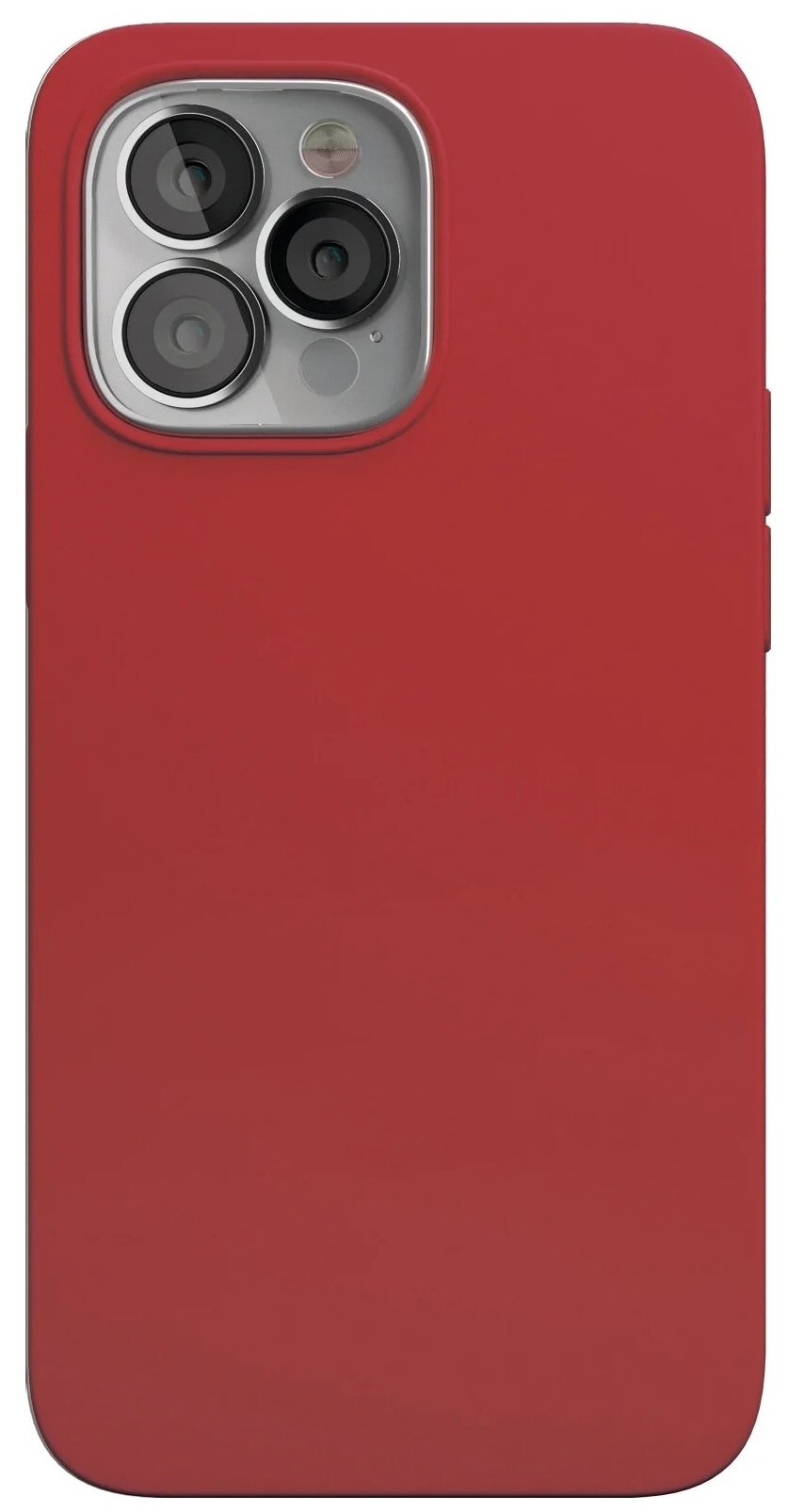 Чехол для смартфона vlp Silicone case with MagSafe для iPhone 13 Pro, красный
