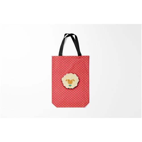 фото Сумка-шоппер / 31х42 см / звери / разные овечка burnettie