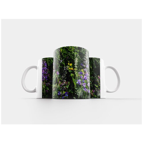 фото Кружка "цветы, луга, природа" 320 мл lotsprints