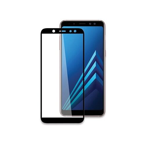 Противоударное стекло LEIWEI для дисплея Samsung Galaxy A7 2018 SM-A750F 9D тех.упаковка черный