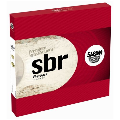 Sabian SBr First Pack набор тарелок (13 Hats, 16 Crash) sabian sbr first pack