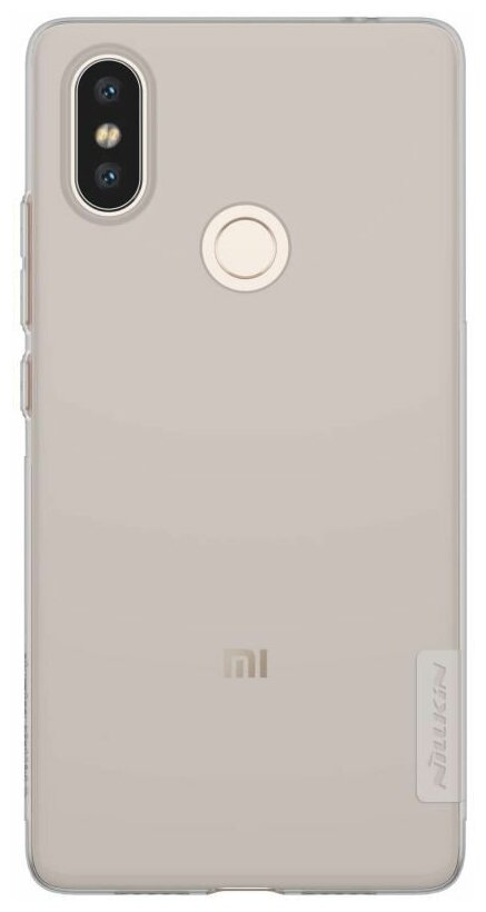 Силиконовый чехол Nillkin Nature Series TPU case для Xiaomi Mi 8SE, темно-прозрачный