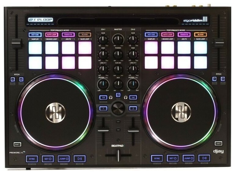 Reloop Beatpad 2 DJ контроллер для IPAD Mac / PC и платформы Android