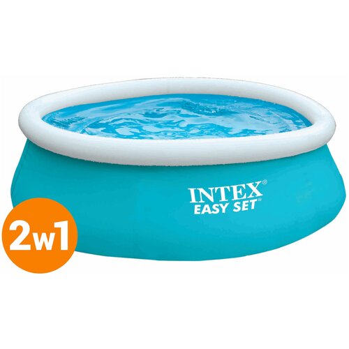 Бассейн Easy Set 183х51см, 886л , Intex intex изи сет 183х51см голубой