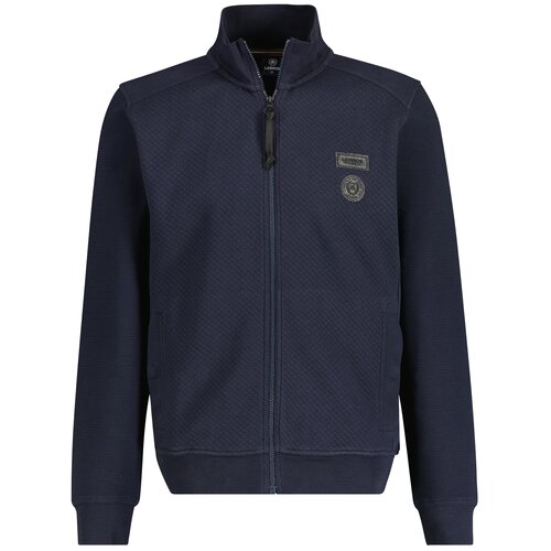 фото Толстовка для мужчин, lerros, модель: 22o4563, цвет: темно-синий, размер: xxxl