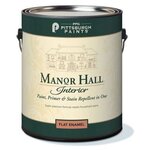 Краска акриловая PPG Manor Hall Interior Flat Enamel для детской влагостойкая моющаяся глубокоматовая - изображение