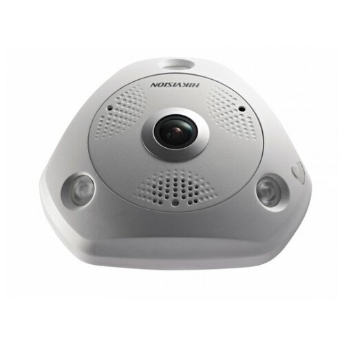 Видеокамера IP HIKVISION DS-2CD6332FWD-IS 119mm 3Мп мини fisheye от -30C до 60C фиксированный объектив 119мм F28 угол обзора 360 13 1270000₽