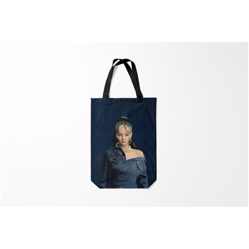 фото Сумка-шоппер / 31х42 см / k pop / blackpink jennie jeans burnettie