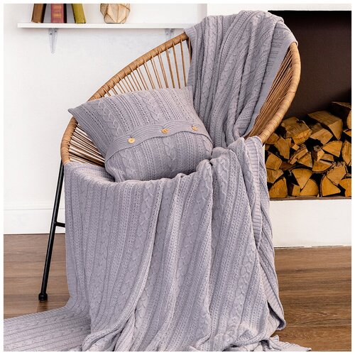 Плед Bellehome вязаный Souffle 150х200