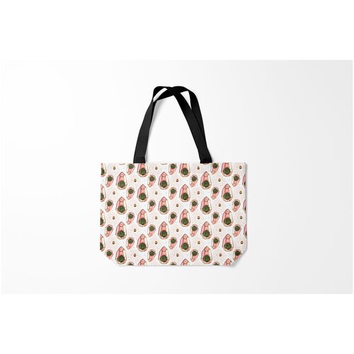 фото Сумка-шоппер / 46х35 см / популярные иллюстрации / животные золотой террарий burnettie