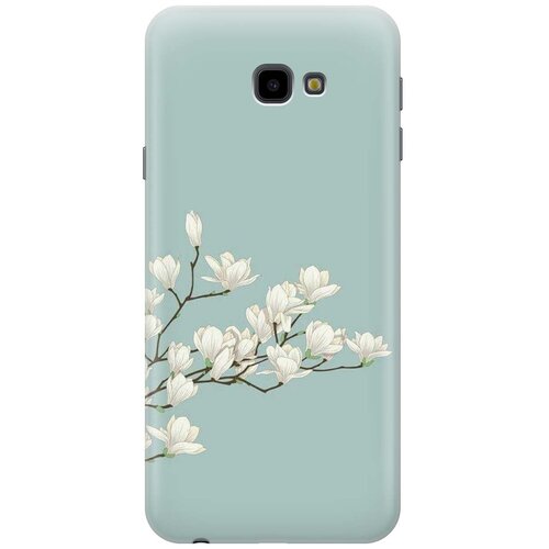 фото Re:pa накладка transparent для samsung galaxy j4+ с принтом "сакура на голубом"