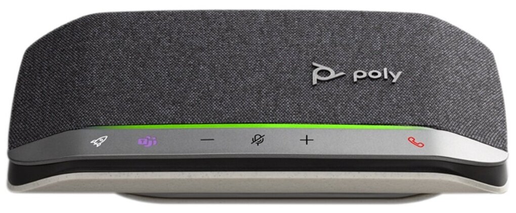 Plantronics (Poly) Poly Sync 20 [216866-01] - USB/Bluetooth спикерфон для ПК и мобильных устройств USB-A сертифицирован для MS Teams