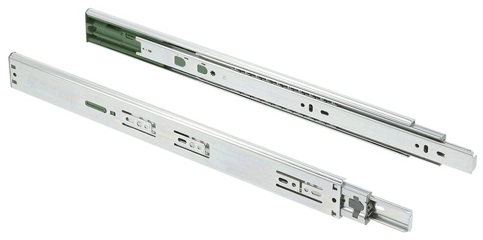 Направляющие шариковые, GTV Versalite Touch PRO, PK-L-P2O-H45-600 выталкиватель+доводчик - фото №1