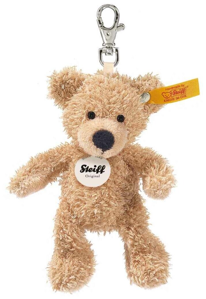 Мягкая игрушка Steiff Keyring Fynn Teddy Bear (Штайф Мишка Тедди Финн брелок 12 см)