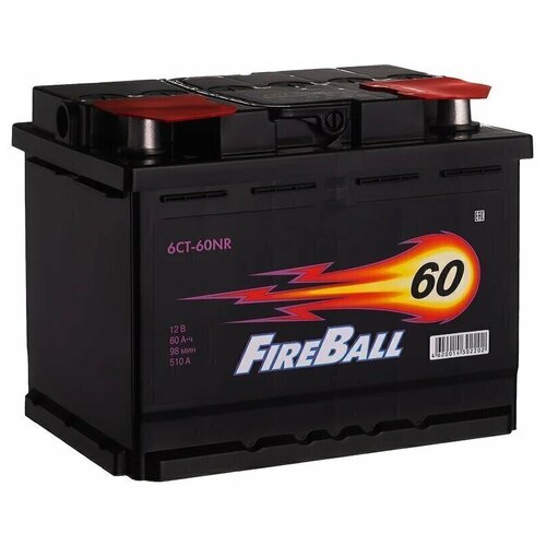 Автомобильный аккумулятор FIRE BALL 6СТ-60 0 NR 5635₽