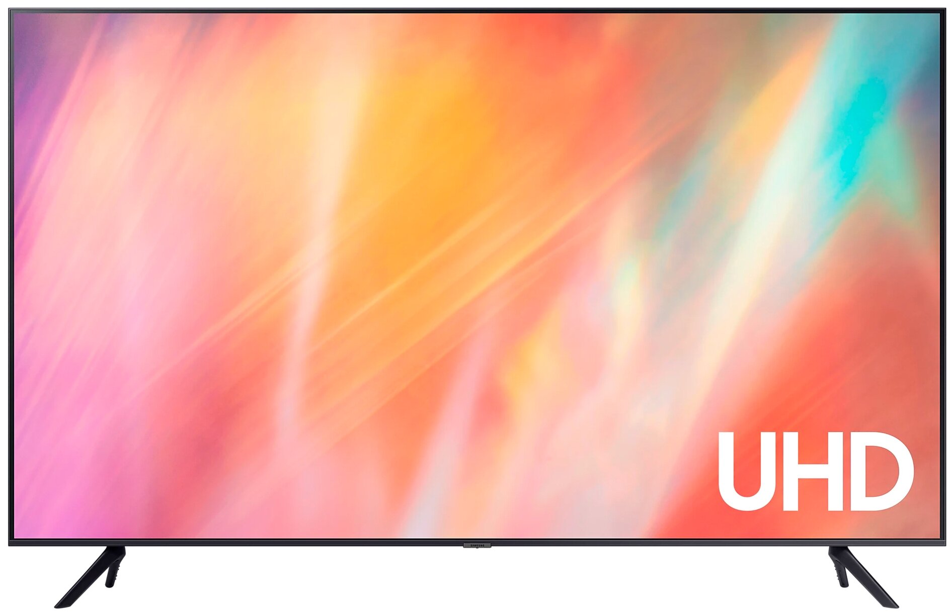 75" Телевизор Samsung UE75AU7100U 2021 LED, HDR, QLED RU, черный
