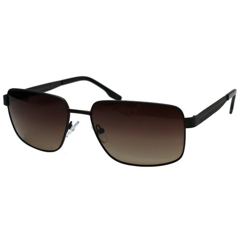 Солнцезащитные очки Elfspirit, прямоугольные, оправа: металл, поляризационные, с защитой от УФ, для мужчин, черный