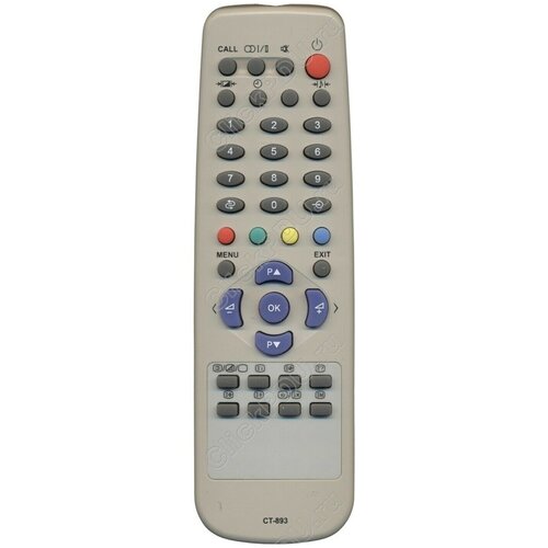 пульт для телевизора toshiba 15v300pr tv vcr dvd Пульт ДУ для TOSHIBA CT-893