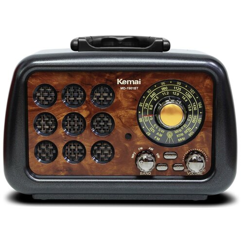 Радиоприемник Kemai MD-1901BT Радио Bluetooth USB SD ретро 350000₽