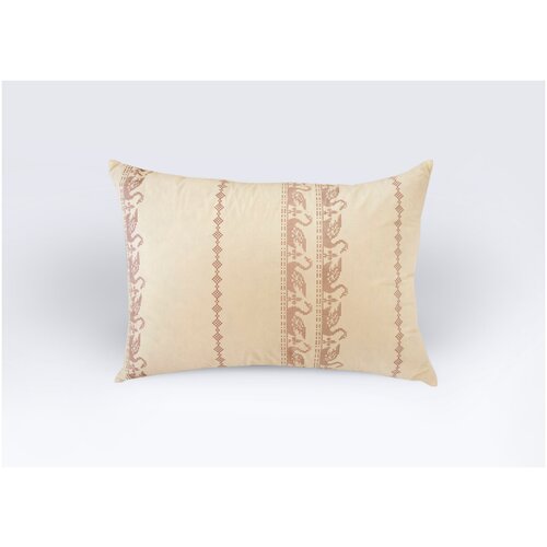 Подушка пухоперовая Каригуз Basic Лаванда, 100% хлопок, тик, 50x68