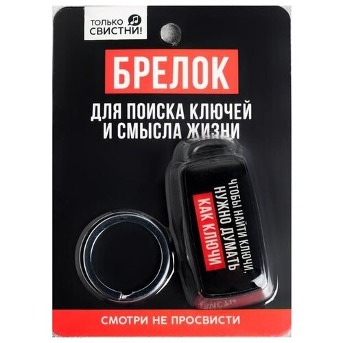 фото Брелок для поиска ключей "думай как ключи", 6 х 2,8 см micio