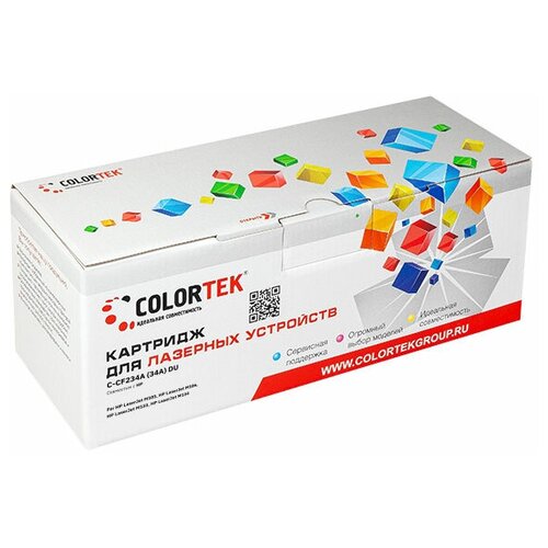 Фотобарабан Colortek CT-CF234A (34A) для принтеров HP фотобарабан ds cf234a 34a