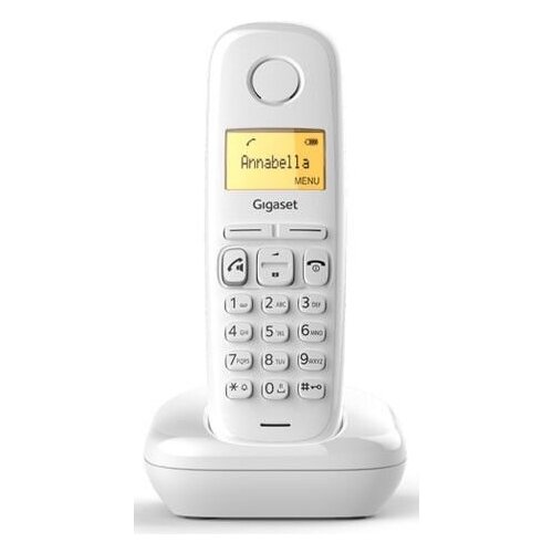 РТелефон Dect Gigaset A270 SYS RUS белый АОН радиотелефон dect gigaset a270 sys rus white s30852 h2812 s302