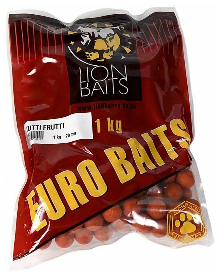 LION BAITS бойлы тонущие EURO BAITS 20 мм мед (Honey Yucatan) - 1 кг