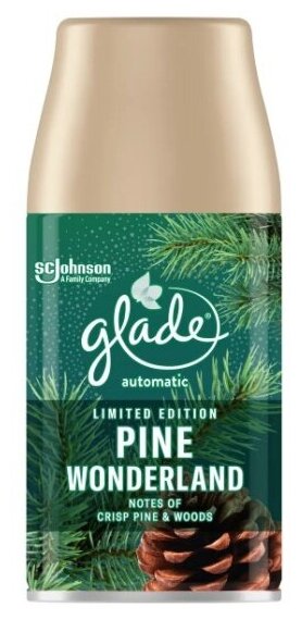Сменный баллон Glade Automatic Pine wonderland, 269 мл