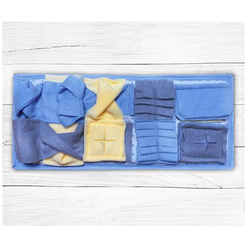 Нюхательный коврик пазл для собак и кошек. Развивающая игрушка 