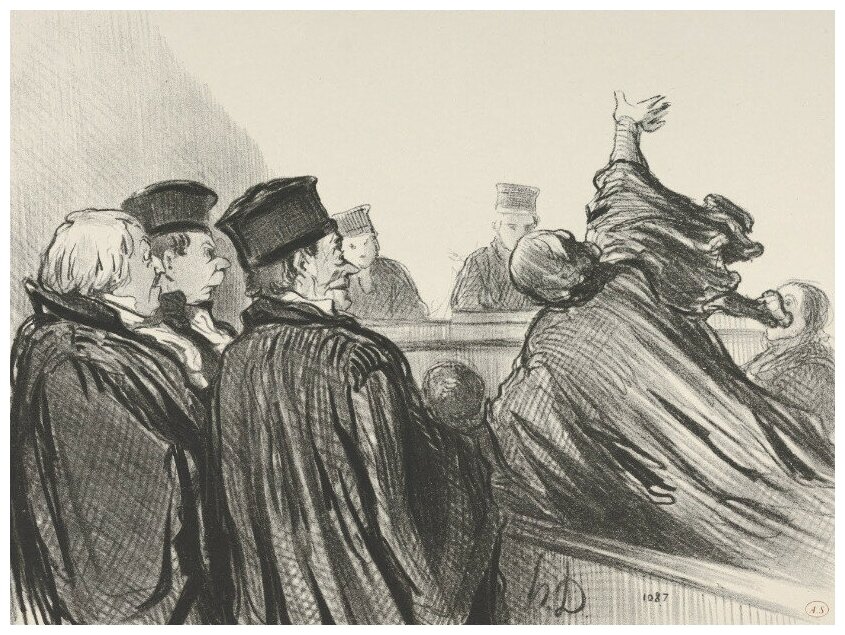 Самые известные картины оноре домье