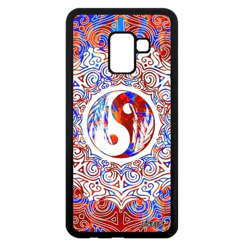 фото Новый чехол на мобильный // samsung galaxy a8 2018 // "инь и ян" дизайн символ, utaupia, цветной