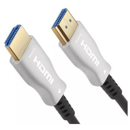 кабель hdmi 19m hdmi 19m v2 1 4k 8k экранированный 30м черный telecom hdmi tcg2120 30m Кабель HDMI(19M)-HDMI(19M) v2.0 4K, 20м, черный Telecom (TCG2020-20M)