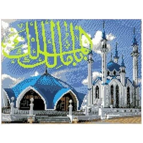Рисунок на ткани Каролинка Мечеть Кул Шариф, 23x30 см