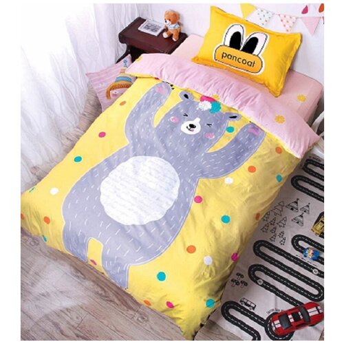 фото Кот барбарис детское постельное белье forest br05255 (146х215 см)