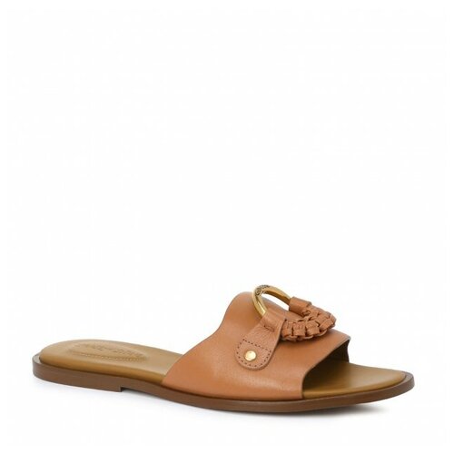 фото Шлепанцы see by chloe sb33050a розово-бежевый, размер 36