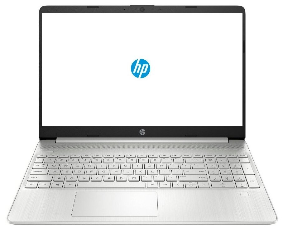 156 Ноутбук HP 15s-eq2102ur 1920x1080 AMD Ryzen 5 21 ГГц RAM 8 ГБ SSD 512 ГБ DOS 5R9R3EA natural silver