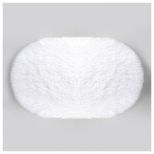 фото Коврик wasserkraft dill прямоугольный 100x60 см bright white