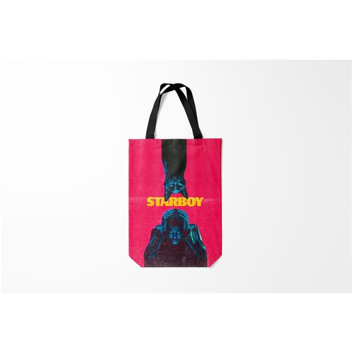 фото Сумка-шоппер / 31х42 см / разная музыка / the weeknd starboy burnettie
