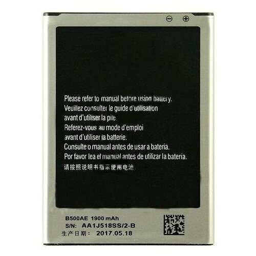 samsung orginal b500ae b500be battery 1900mah for samsung galaxy s4 mini i9192 i9195 i9190 i9198 j110 i435 i257 b500ae 3 pin Аккумулятор B500AE для Samsung (i9190/i9192/i9195)