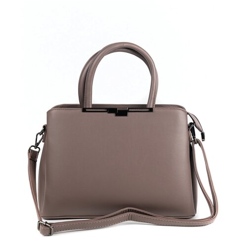 Сумка  кросс-боди  повседневная, экокожа, искусственная кожа, серый