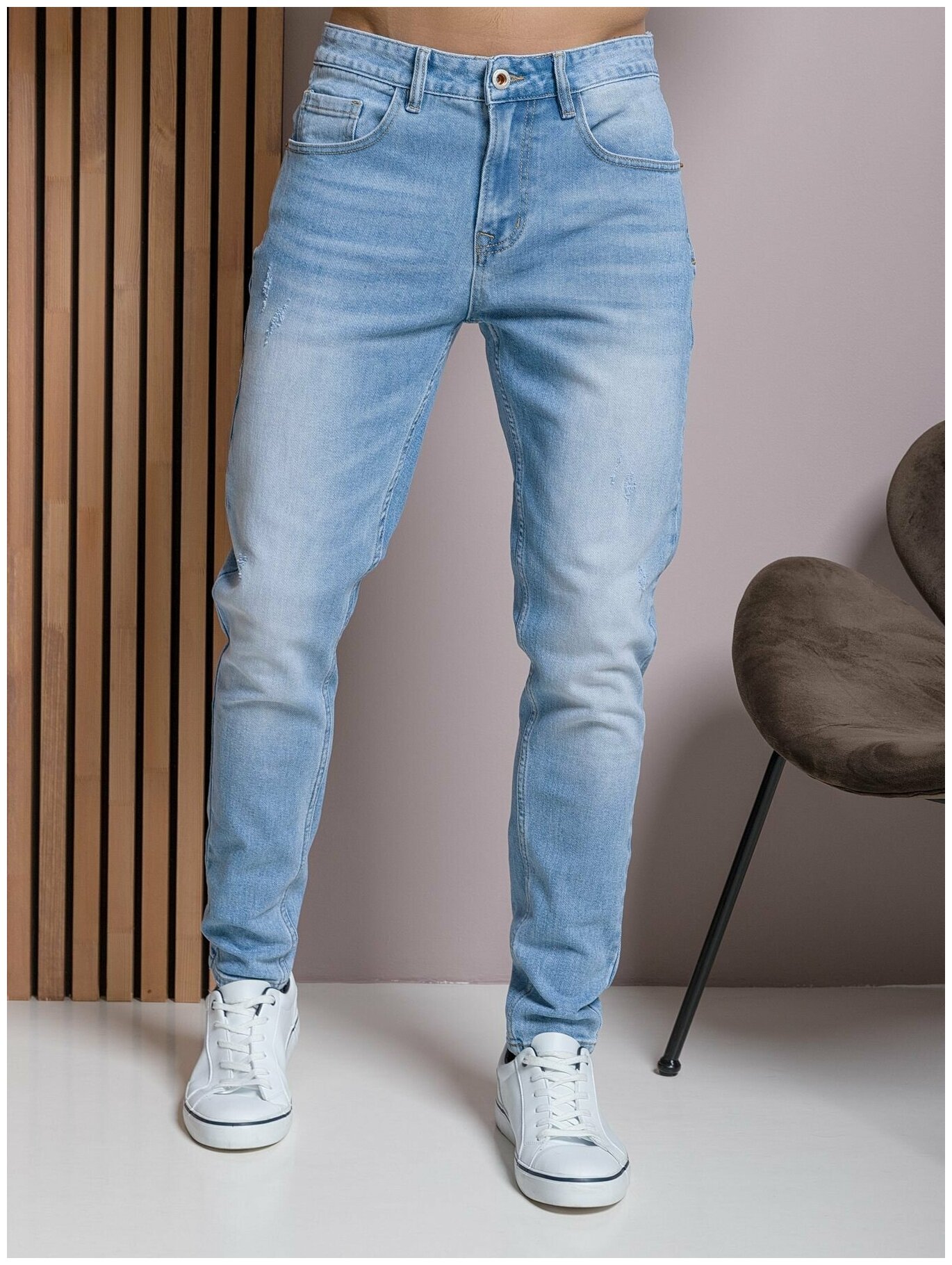 Джинсы зауженные MkJeans